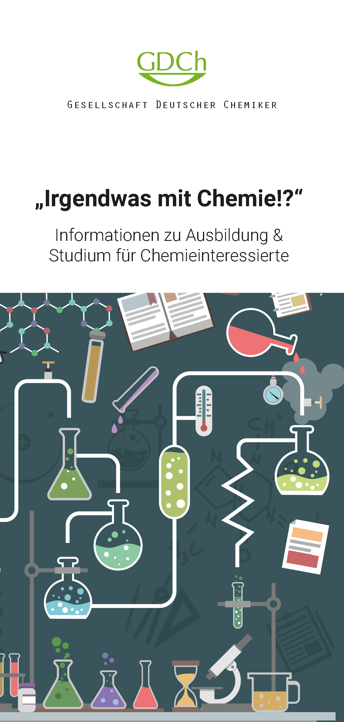 Flyer "Irgendwas mit Chemie!?"