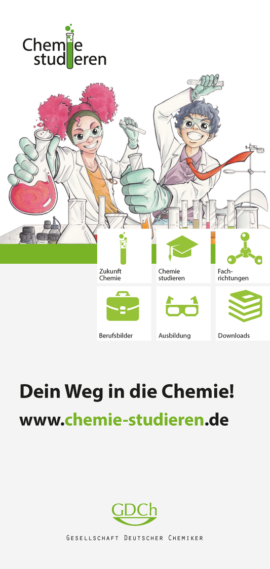 Flyer "Chemie studieren"