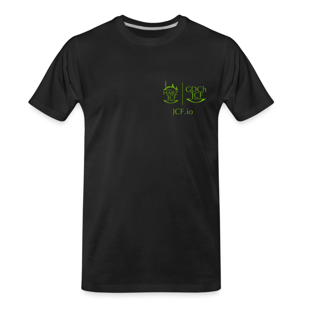 Bio Shirt - JCF Harz - Schwarz