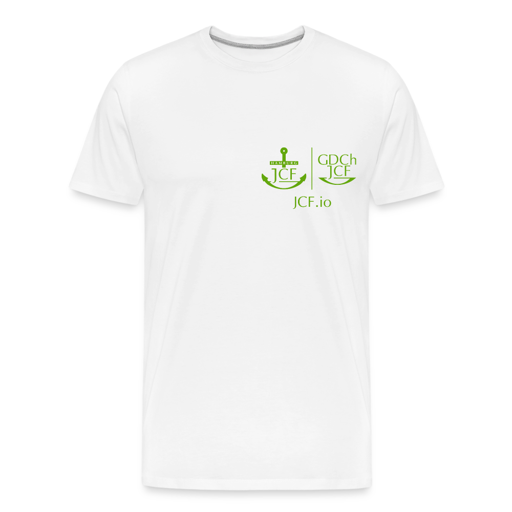 Bio T-Shirt - JCF Hamburg - weiß