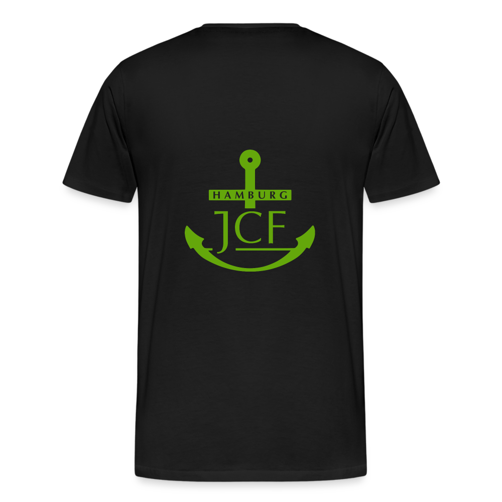 Bio T-Shirt - JCF Hamburg - Schwarz
