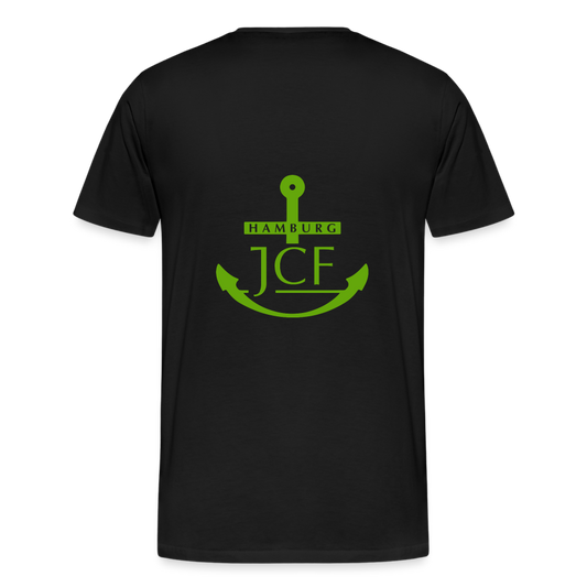 Bio T-Shirt - JCF Hamburg - Schwarz