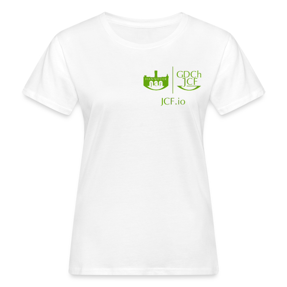 Bio Shirt - JCF Hannover (Damen) - weiß