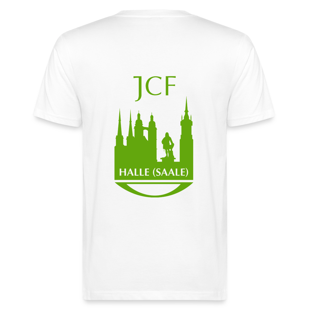 Bio Shirt - JCF Halle - weiß