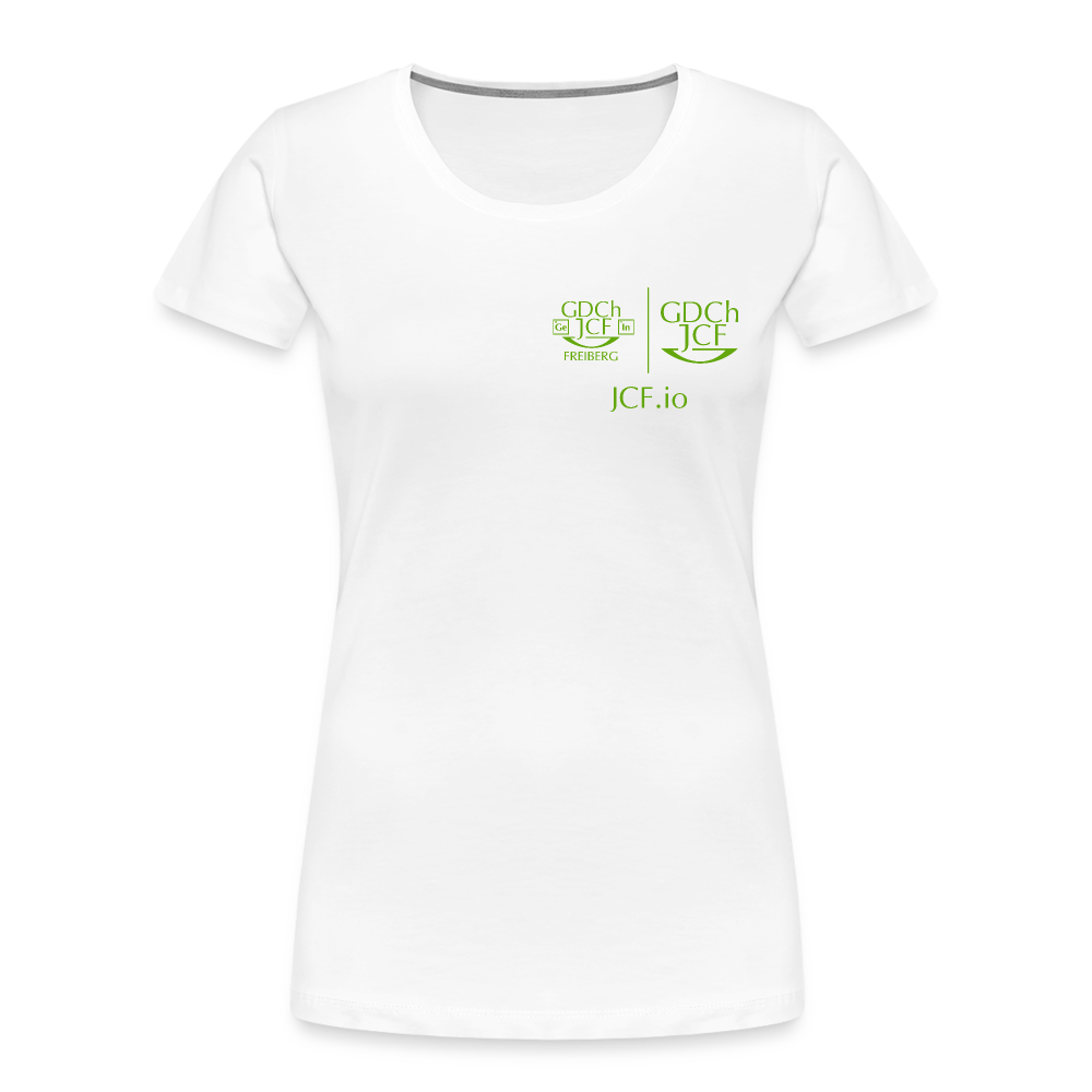 Bio Shirt - JCF Freiberg (Damen) - weiß