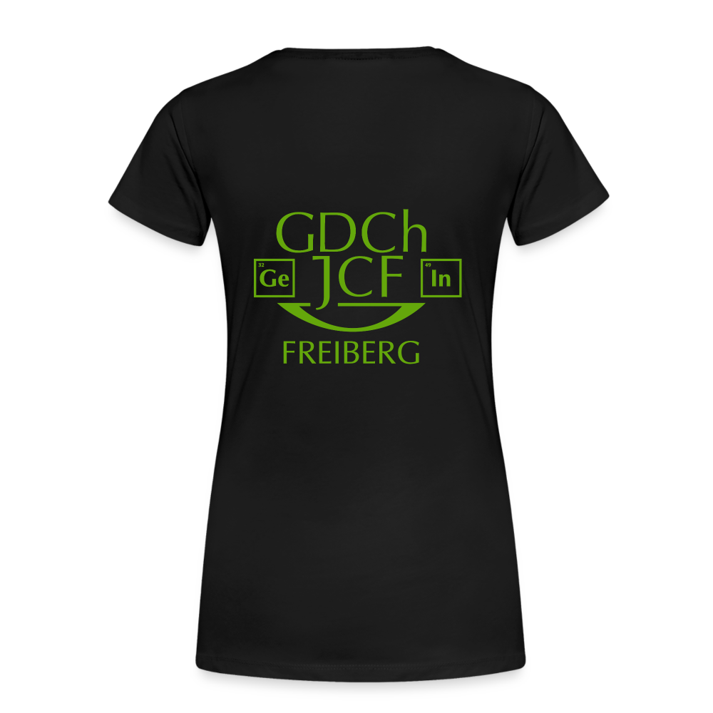 Bio Shirt - JCF Freiberg (Damen) - Schwarz