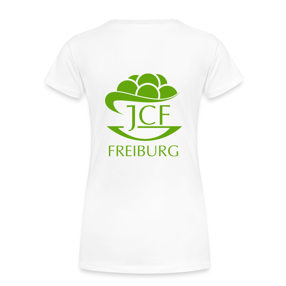 Bio Shirt - JCF Freiburg - weiß