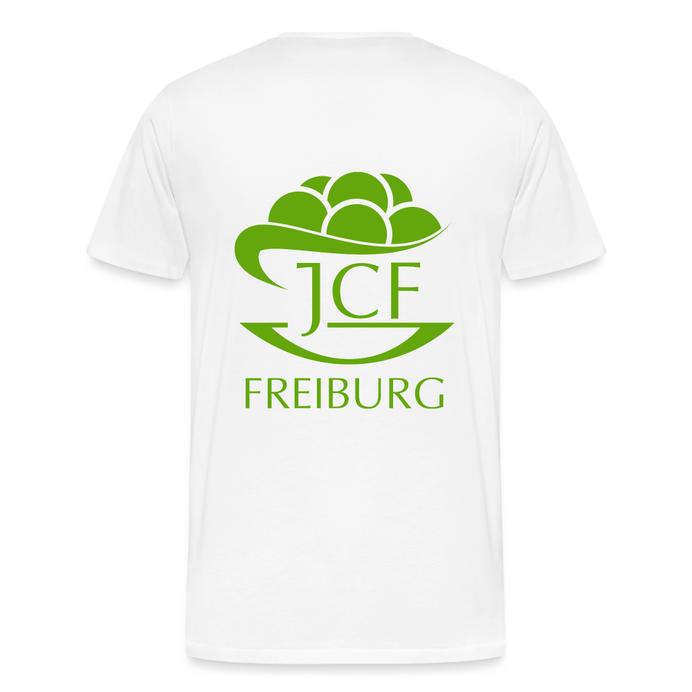 Bio Shirt - JCF Freiburg - weiß