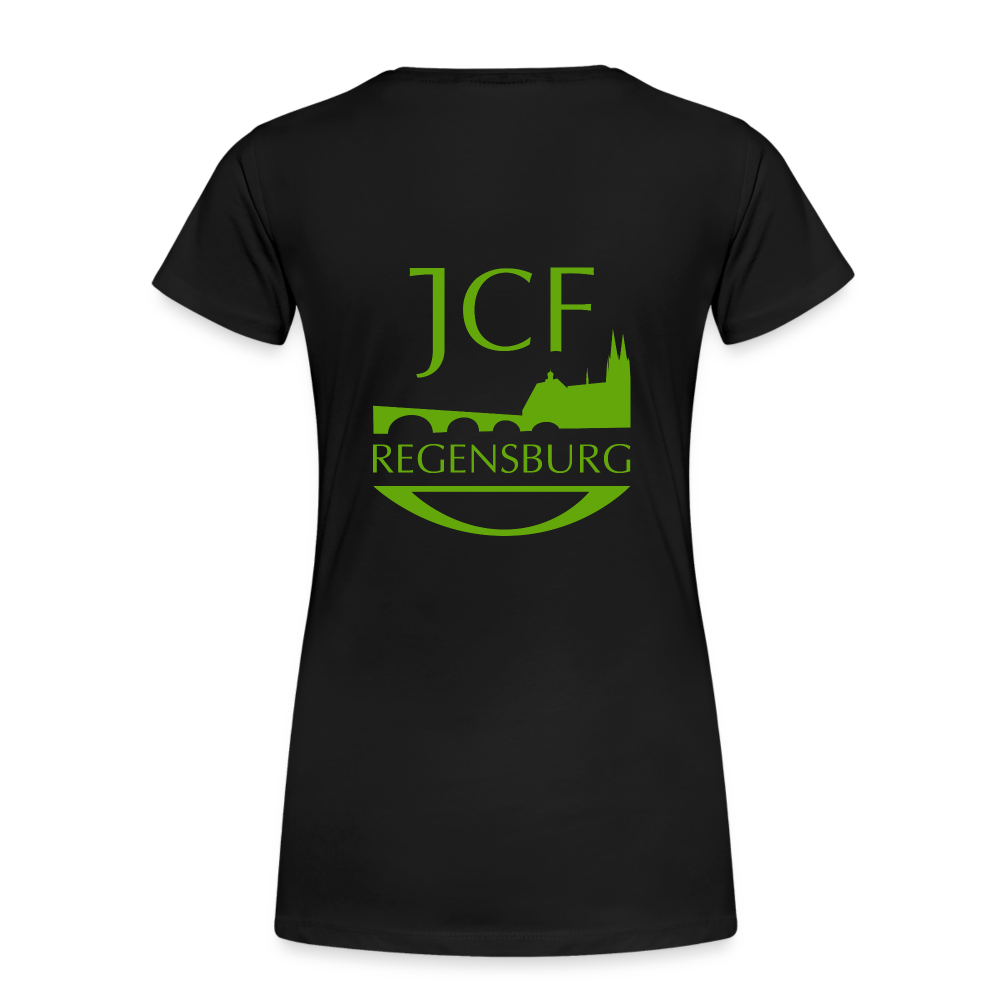 Bio Shirt - JCF Regensburg (Damen) - Schwarz