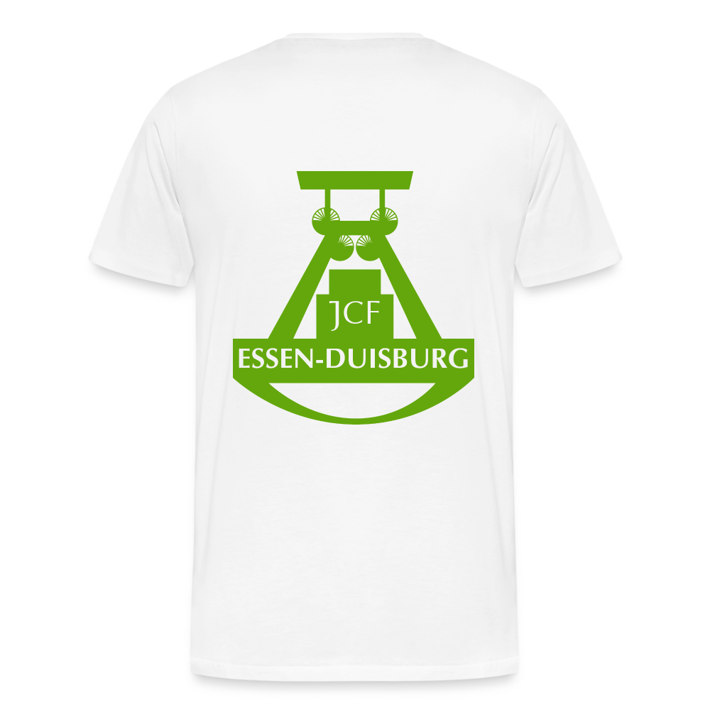Bio Shirt - JCF Essen-Duisburg - weiß