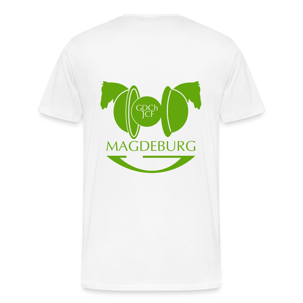 Bio Shirt - JCF Magdeburg - weiß