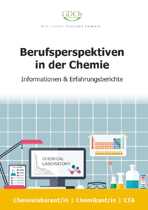 Broschüre "Berufsperspektiven in der Chemie"