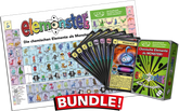 Elemonsters-Bundle mit Kartenspiel und Poster