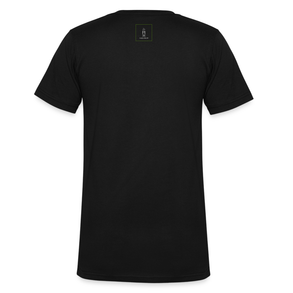 Alles Chlor! (großes Mikro) - Männer Bio-T-Shirt - Schwarz