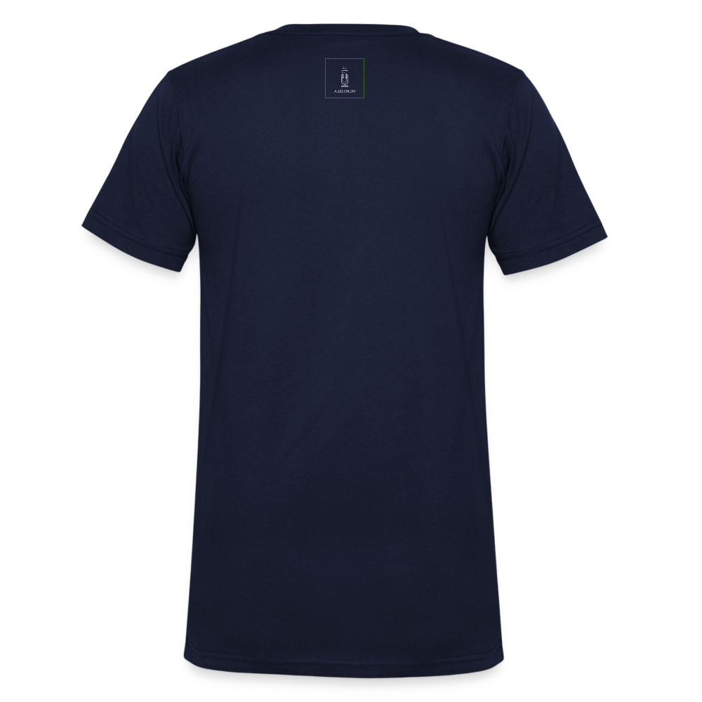 Alles Chlor! (großes Mikro) - Männer Bio-T-Shirt - Navy
