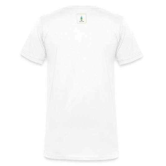 Alles Chlor (großes Mikro) - Männer Bio-T-Shirt - weiß