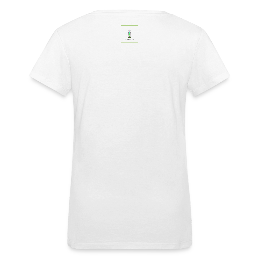 Alles Chlor! (großes Mikro) - Frauen Bio-T-Shirt - weiß